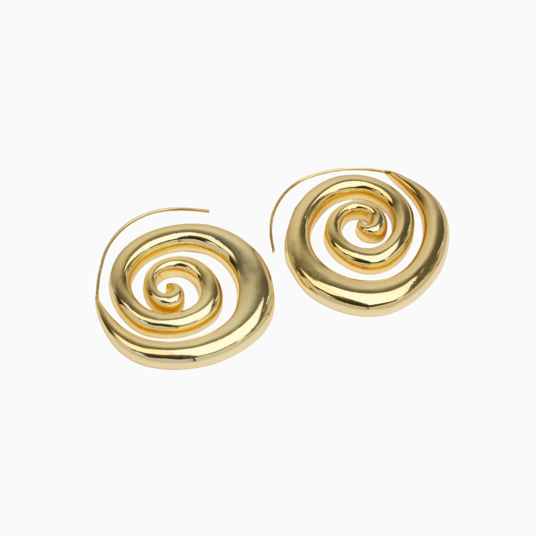 <tc>Luma Spirale Déclaration Boucles d'oreilles</tc>