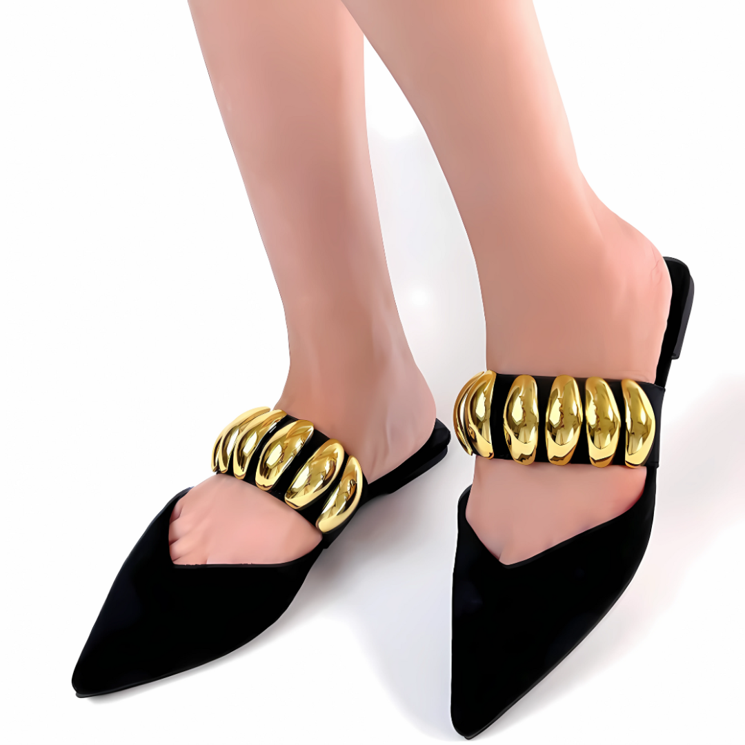 <tc>Mules à chaîne Daria</tc>