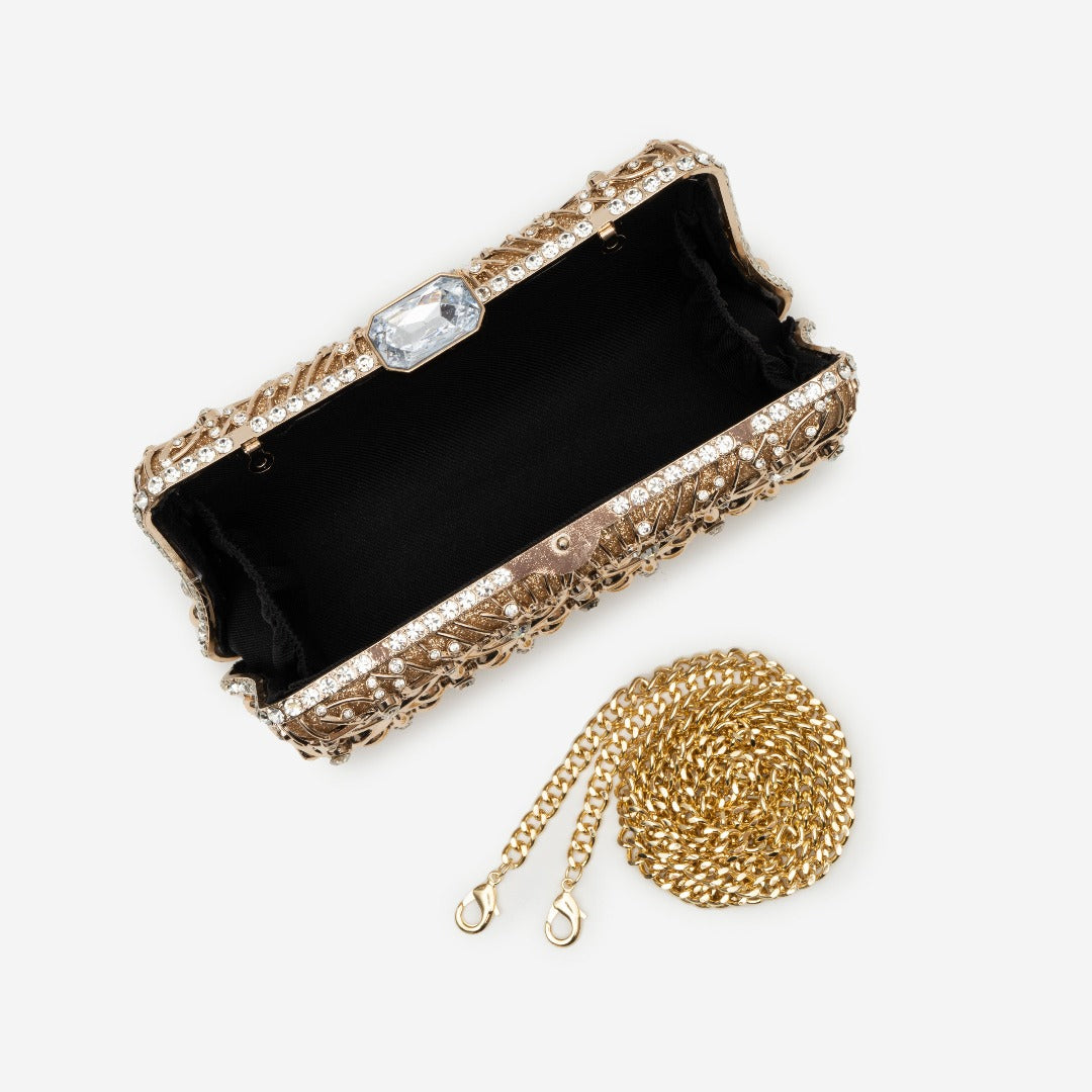 Pochette Angelina avec strass