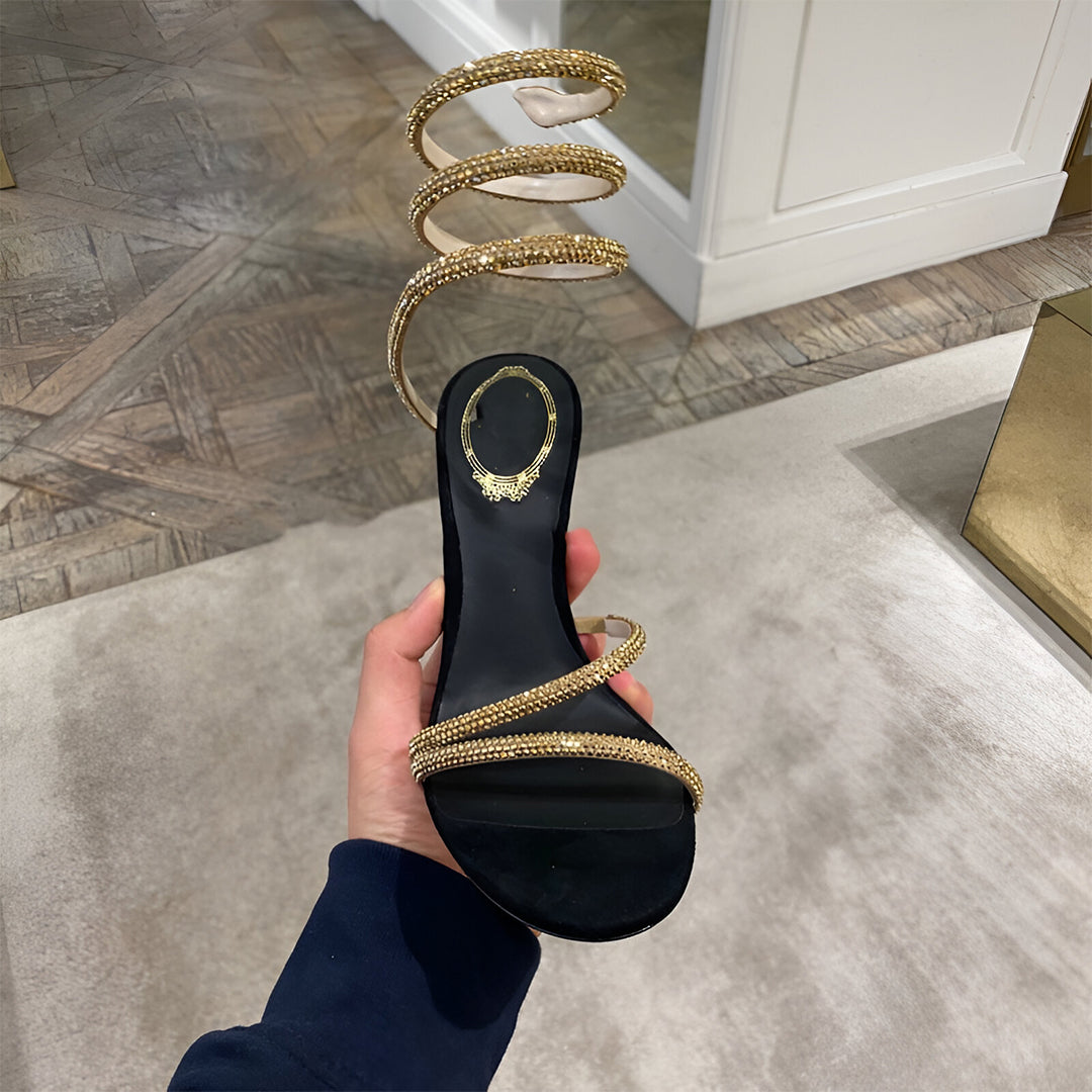 <tc>Escarpins à talons spiralés Octavia</tc>