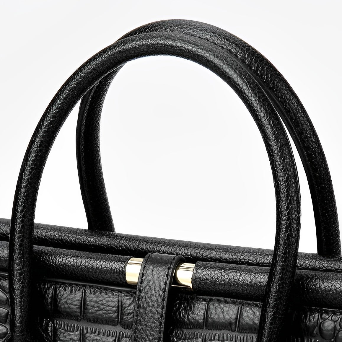 Sac fourre-tout moyen en cuir véritable Miriam