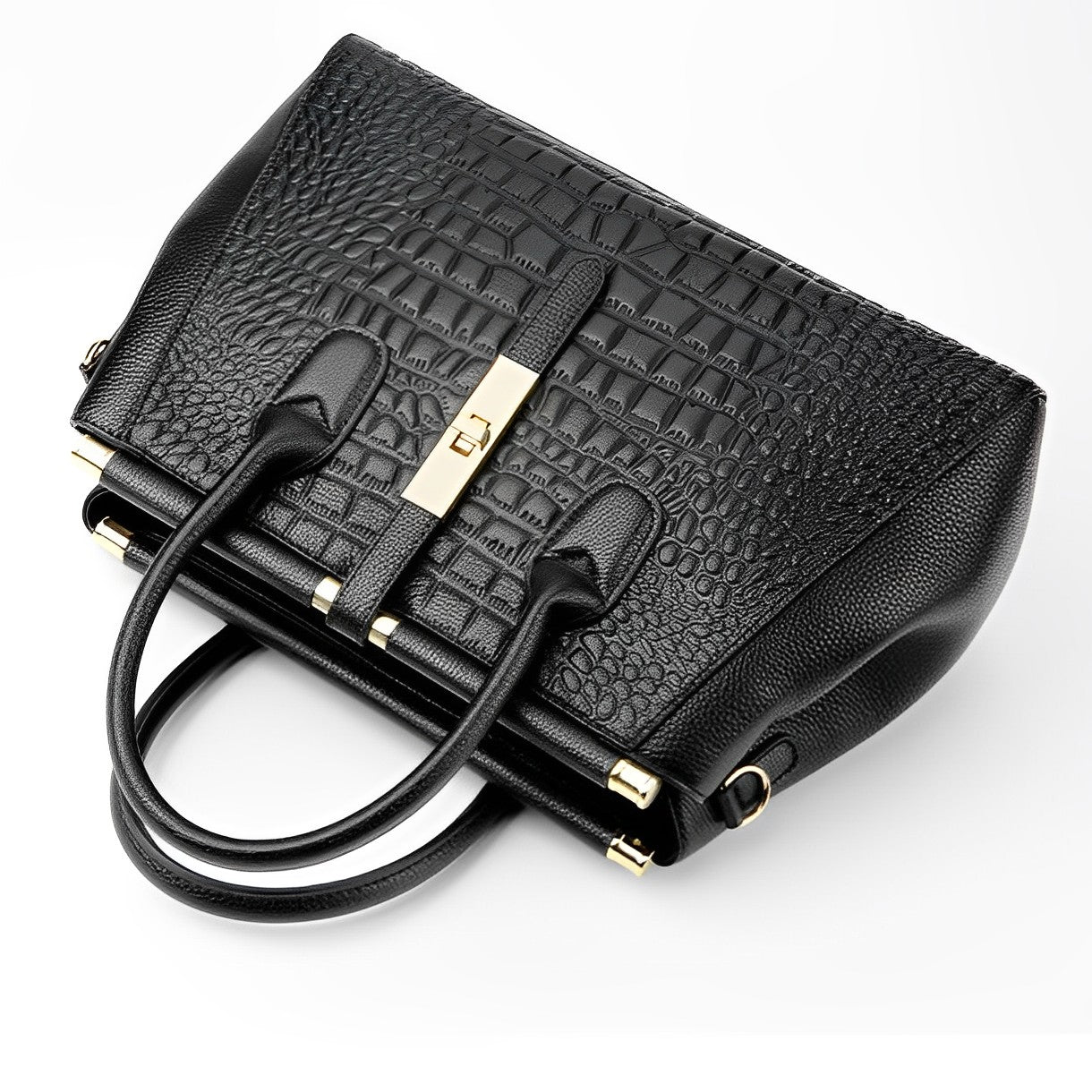 Sac fourre-tout moyen en cuir véritable Miriam