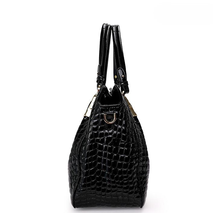 Sac fourre-tout en cuir véritable Christine