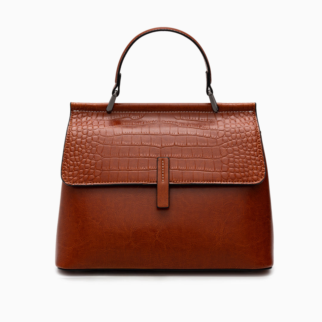 Kesha Croc Satchel