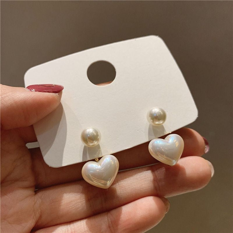 Boucles d'oreilles en perles Love