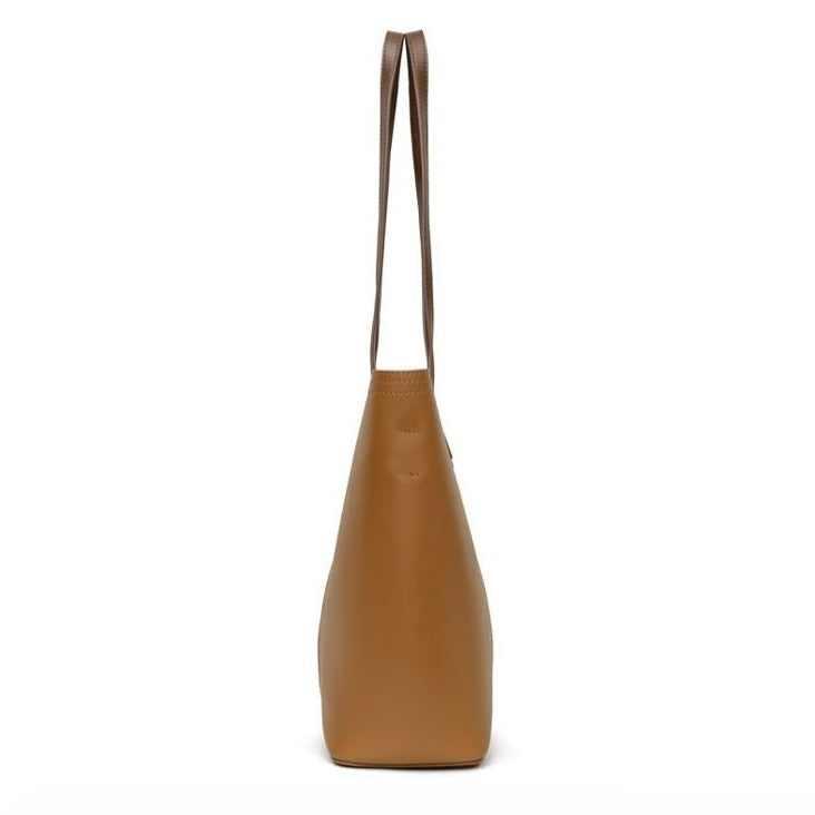 Sac fourre-tout en cuir véritable Christina