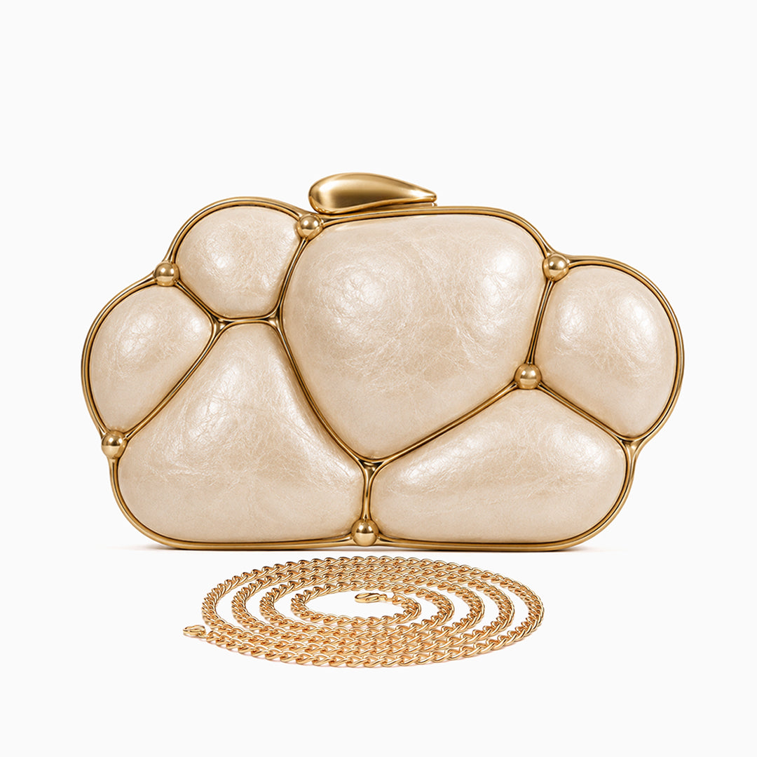 Jinky Pebble Clutch