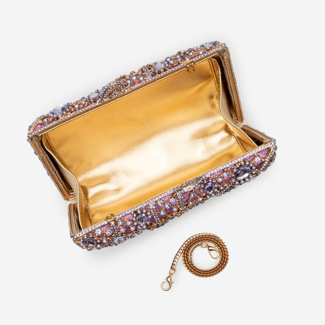 Pochette Siena avec strass