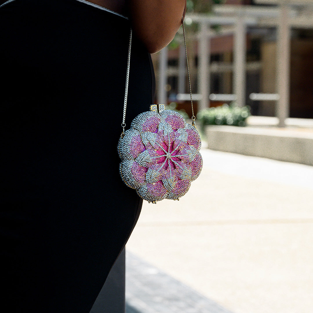 Pochette à fleurs Jeline