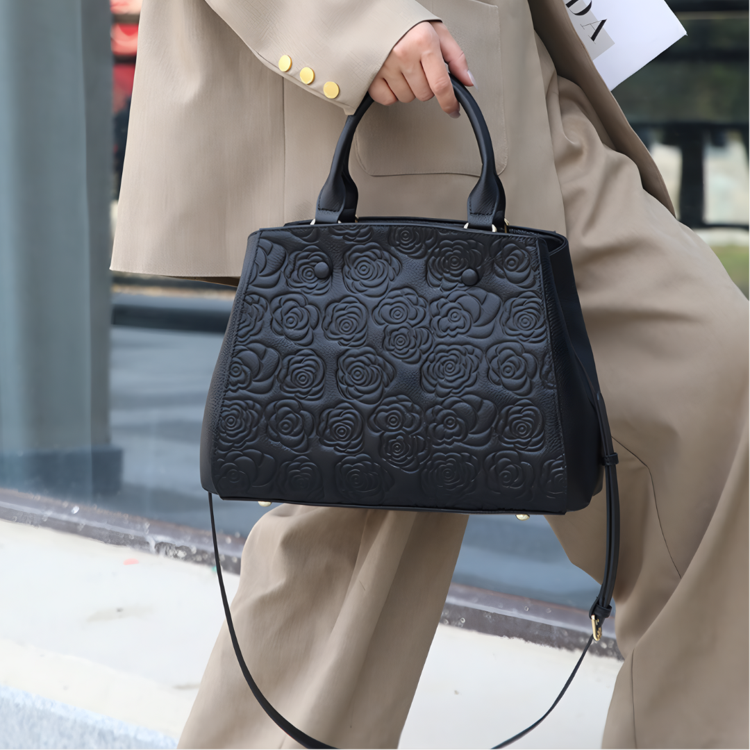 <tc>Sac à main Stacy à motif floral</tc>