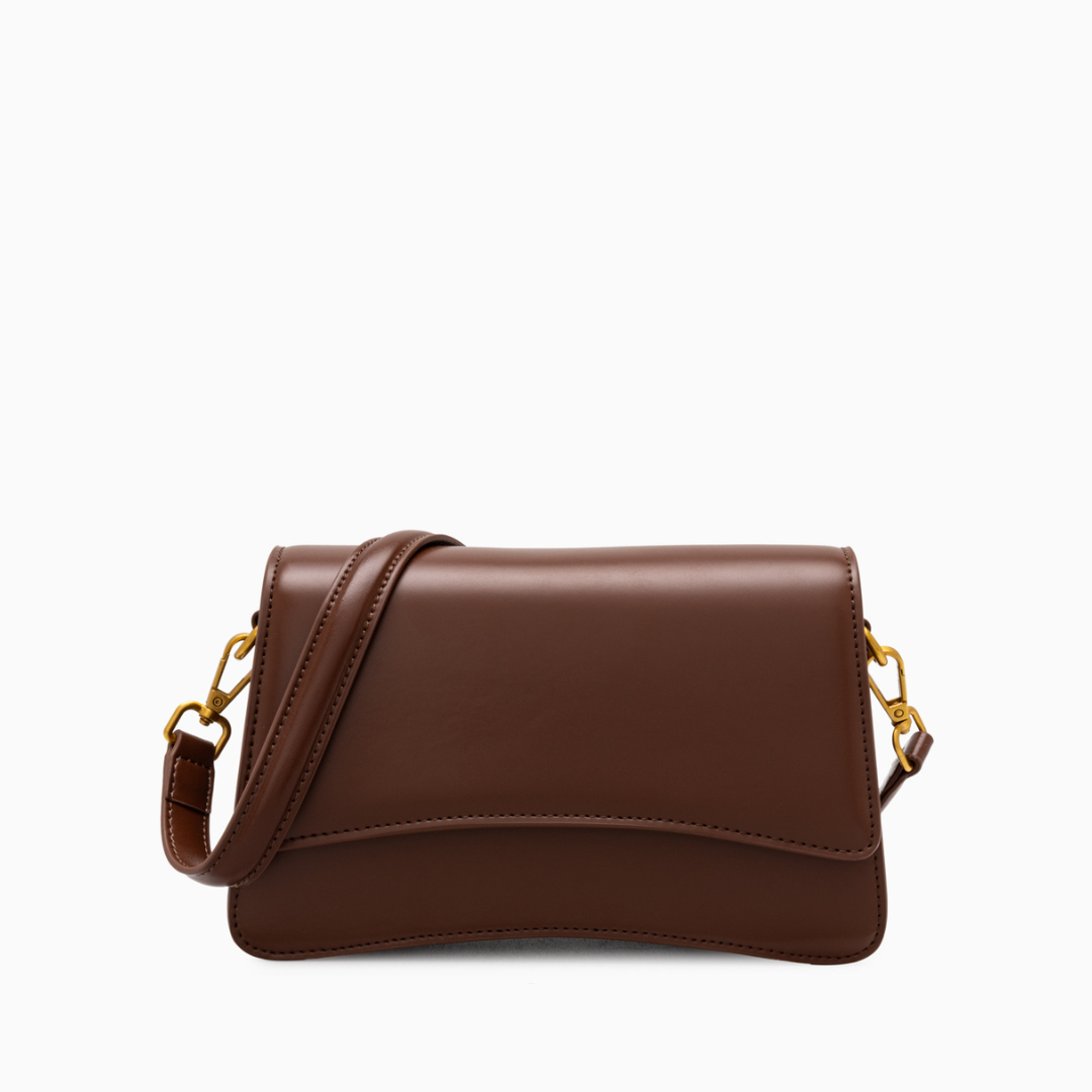 Britney Sleek Leather Shoulder Bag