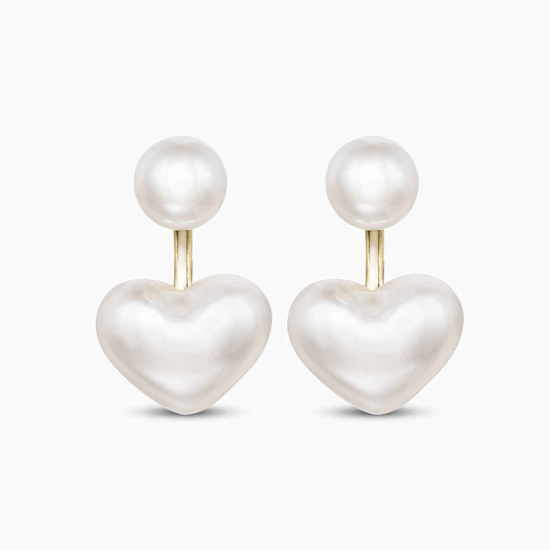 Boucles d'oreilles en perles Love