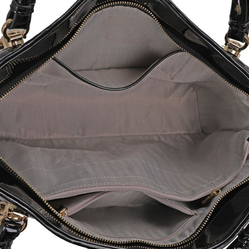 Sac fourre-tout en cuir véritable Christine