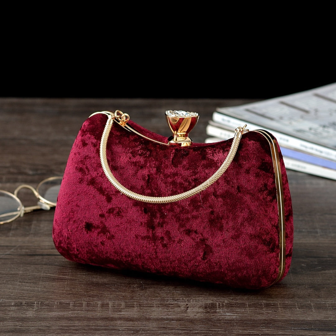 (CS) Pochette Velvet Flask