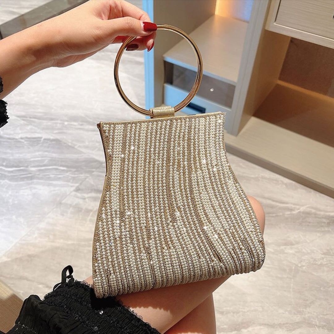(CS) Sac à main Meghan Rhinestones