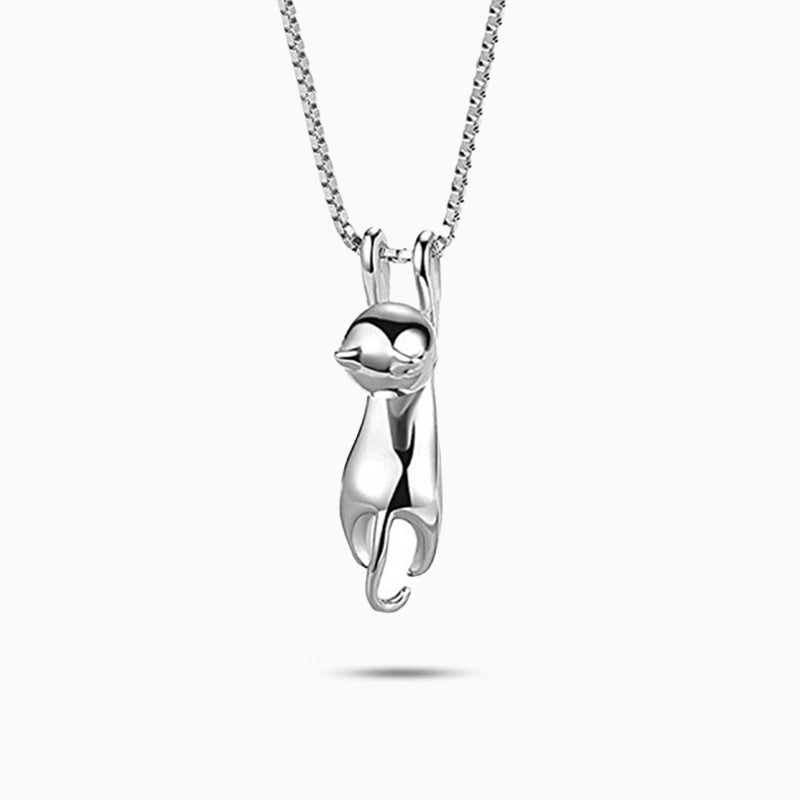 Collier à pendentif chaton mignon